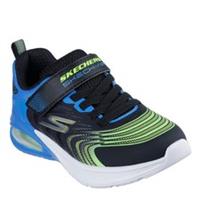 Skechers Boys Gore And Strap Sneaker W Midsole Tech Runners Running Shoes
