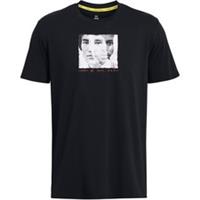 Under Armour Mens Curry X Bl T-shirt Short Sleeve Sports Training Fitness Gym - S Regular