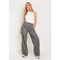 Missy Empire Womens Slouchy Wide Leg Trouser Trousers Bottoms Pants - 6 Regular