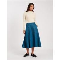Nobodys Child Womens Pmna Mid Skirt Midi - 12 Regular