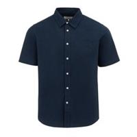 Firetrap Mens Short Sleeve Oxford Shirt Long - S Regular