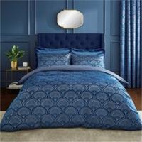 Catherine Lansfield Mens Deco Pearl Duvet Cover Set