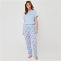 Miso Womens Koala Sleep Pyjamas Short Sleeve Pyjama Set - 24-26 Regular