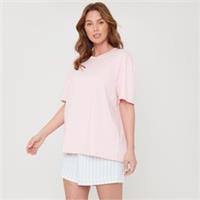 Miso Womens Stripe Pyjamas Short Sleeve Pyjama Set - 24-26 Regular
