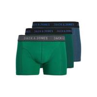 Jack & Jones Mens Dark 3 Pack Boxer Trunk - 2XL Regular
