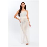 Influence Womens Strapsls Maxi Dress - 12 Regular