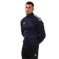 Hummel Mens Core Xk Half Zip 1/4 Fleece Top Pullover Jumper Sweater - S Regular
