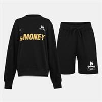 Money Mens Speed Crew Twin Top And Short Set Neck - M Regular
