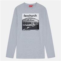 Fenchurch Mens Philpot T Short Long Sleeve T-shirt - M Regular