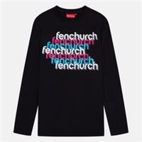 Fenchurch Mens Billings T Short Long Sleeve T-shirt - S Regular