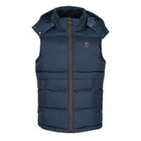 Luke Mens Egrit Quilted Gilet Sleeveless Jacket Outerwear Top - S Regular