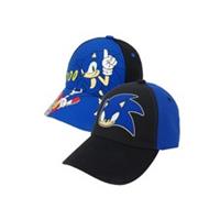 Sonic the Hedgehog Kids Hedgehod Baseball Cap Hat 2 Pack Childrens - Childs Regular