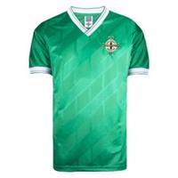 Score Draw Mens Northern Ireland 86 Home Shirt Adults Short Sleeve - S Regular