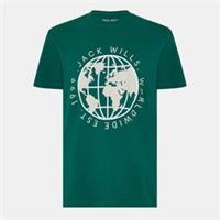Jack Wills Mens Graphic T-shirt Regular Fit - L Regular