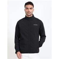KooGa Mens Hybrid Quilted Jacket Outerwear Long Sleeve Softshell Lightweight - S Regular