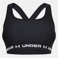 Under Armour Womens Crossback Medium Impact Sports Bra Training Fitness Gym Crop - 10 Regular