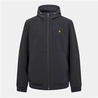 Lyle & Scott Mens Soft Shell Jacket Outerwear Long Sleeve Softshell Lightweight - S Regular