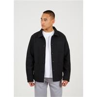 Brave Soul Mens Pocket Shacket Long Sleeve Overshirt 3 Pockets - S Regular