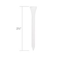 Slazenger Unisex Wooden T-shirt Bumper Pack White Colour Golf Tee