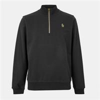 Luke Mens Higgs 2 1/4 Zip Fleece Top Pullover Jumper Sweater - S Regular