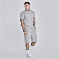 SikSilk Mens T-shirt And Short Set Top - 2XL Regular