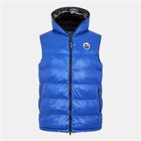 Born Rich Mens Mateo Hoodiegilet Gilet Sleeveless Jacket Outerwear Top - S Regular