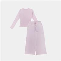 Linea Womens Lw Cotton Long Sleeve Pyjama Set Lightweight - 8 Regular