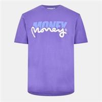 Money Mens Two T-shirt Short Sleeve Regular Fit Crew Neck Cotton - S Regular