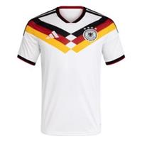adidas Mens Germany Home Shirt World Cup 2026 Short Sleeve Round Neck - S Regular