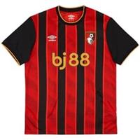 Umbro Mens Bournemouth Home Shirt 2025 2026 Short Sleeve Domestic - X Large Regular
