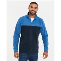 Threadbare Mens Wham 1/4 Zip Fleece Top Pullover Jumper Sweater - 2X Large Regular