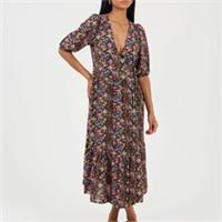 Brave Soul Womens V Neck Dress A-line - 10 Regular