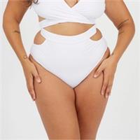 Brave Soul Womens Plus Size High Waisted Bikini Bottoms - 20 Plus