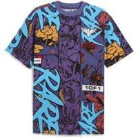 Puma Mens Phoenix Aop T-shirt Oversized - S Regular