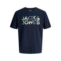 Jack & Jones Mens Jeff Logo T-shirt Regular Fit - S Regular