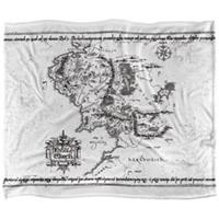 Lord of the Rings Middle Earth Blanket 152 x 127 cm