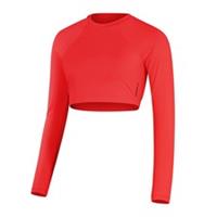 Speedo Womens S C Top 610 Cropped T-shirt - 10 Regular