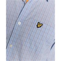 Lyle & Scott Mens Check Long Sleeve Shirt - S Regular
