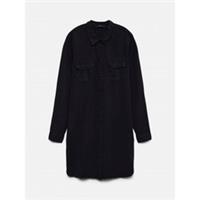 Vero Moda Womens Sigga Long Sleeve Dress Shirt - 8 Regular