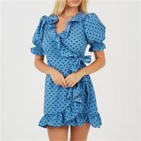 Brave Soul Womens Wrap Dress - 10 Regular