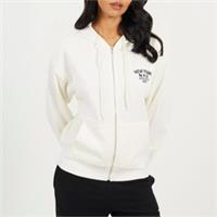 Brave Soul Womens Zip Through Hooded Sweatshirt With New York Embroidery Cotton - 12 Regular