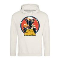 Character Mens Star Wars Printed Adult Hoodie Hooded Sweatshirt Top Oth - S Regular