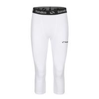 Sondico Mens Core 3/4 Base Layer Tights Elastic Training Sports Bottoms - S Regular