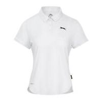 Slazenger Womens Court Polo Shirt Short Sleeve Performance Tee Top Lightweight - 18 (XXL) Regular