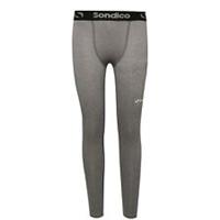 Sondico Kids Core Tights Junior Compression Pants Sport Baselayer Bottoms - 9-10 Yrs Regular