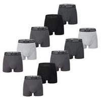 Lee Cooper 10 Pack Boxer Shorts Mens Gents Underclothes - Elasticated Waist