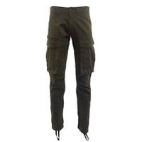 Firetrap Cargo Chino Mens Gents Chinos Trousers Pants Lightweight Zip Drawstring - 32W R Regular