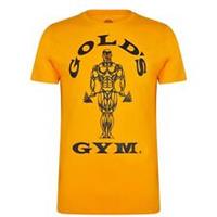 Gold's Gym Mens Muscle Joe T Shirt Performance Vest Tee Top Tank Short Sleeve - L Regular