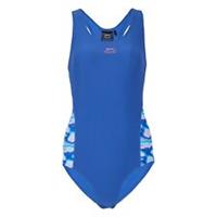 Slazenger Womens Splice Racerback Swimsuit One Piece Pool Beach Swimwear - 8 Regular