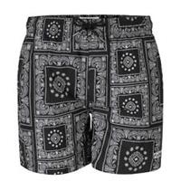 Firetrap Mens Printed Swim Shorts Lightweight - S Regular